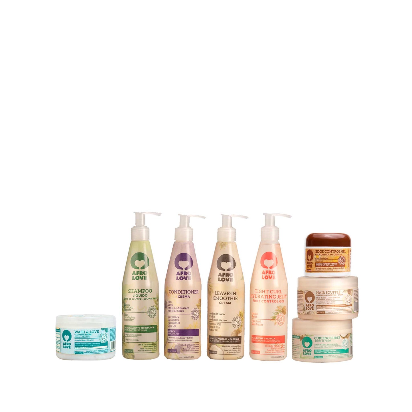 Kit Afro Love Completo Pequeño