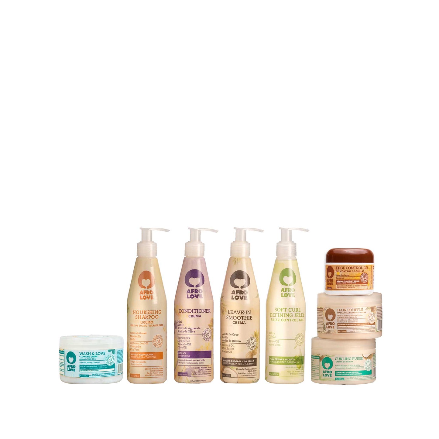 Kit Afro Love Completo Pequeño