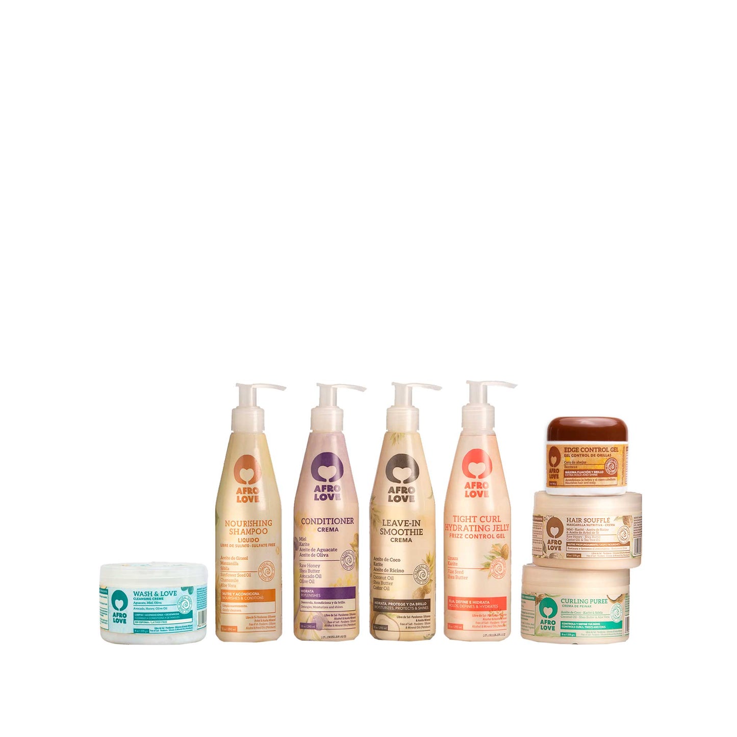 Kit Afro Love Completo Pequeño
