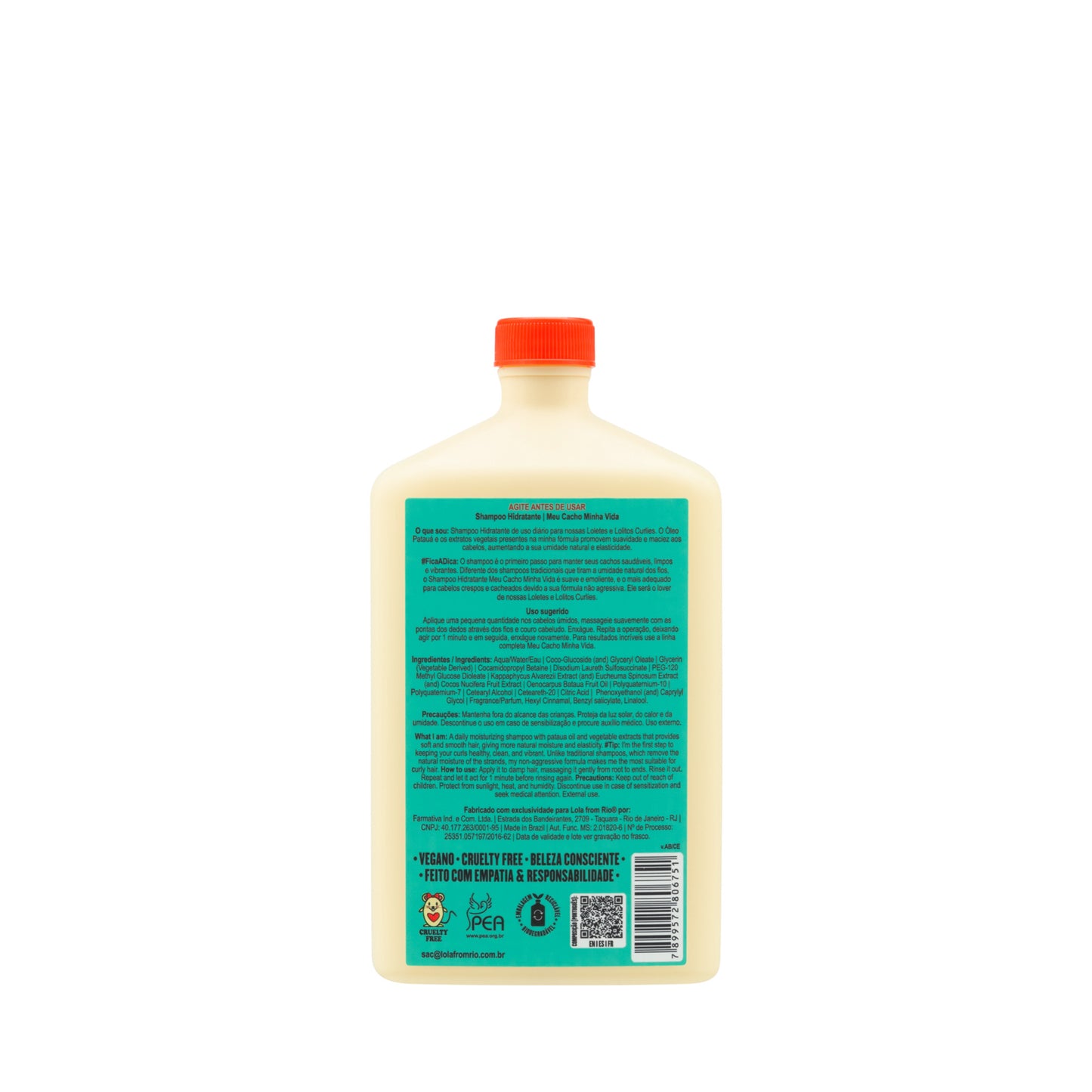 Shampoo Meu Cacho Minha Vida Lola Cosmetics