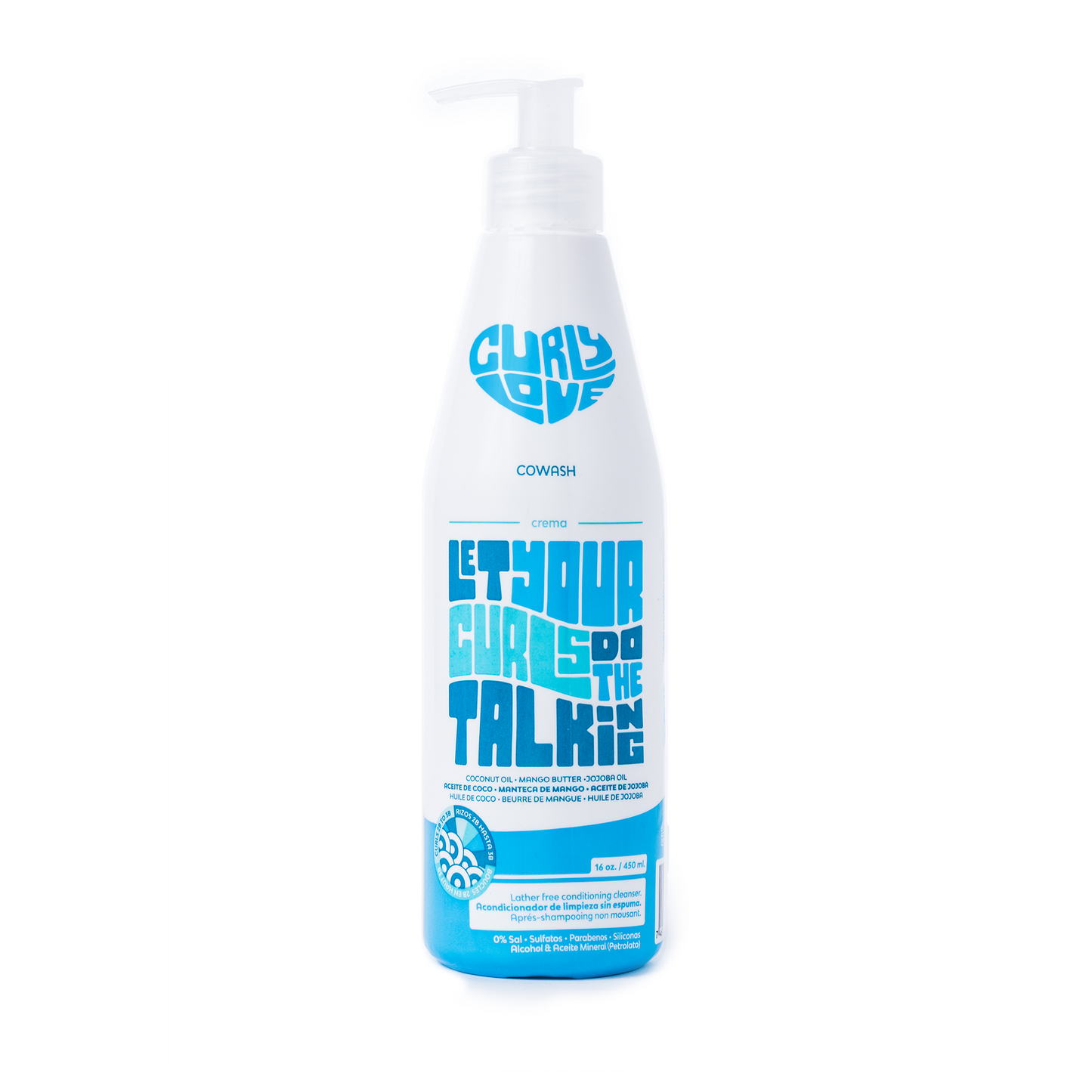 Co-Wash Curly Love - Halka Store - ¡Tienda Online Afro Love, Curly Love y demás productos con envío a domicilio a todo el país!