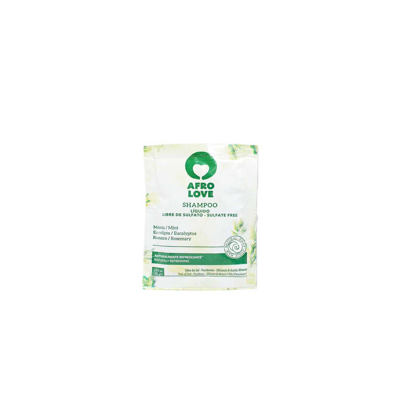 Shampoo Menta Afro Love Sachet