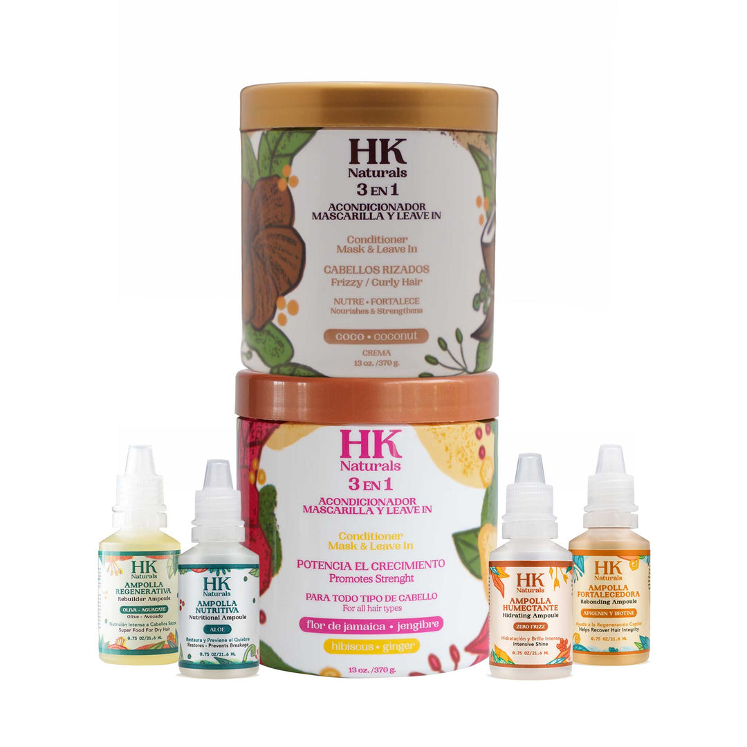 Kit HK Naturals Terapia Completa
