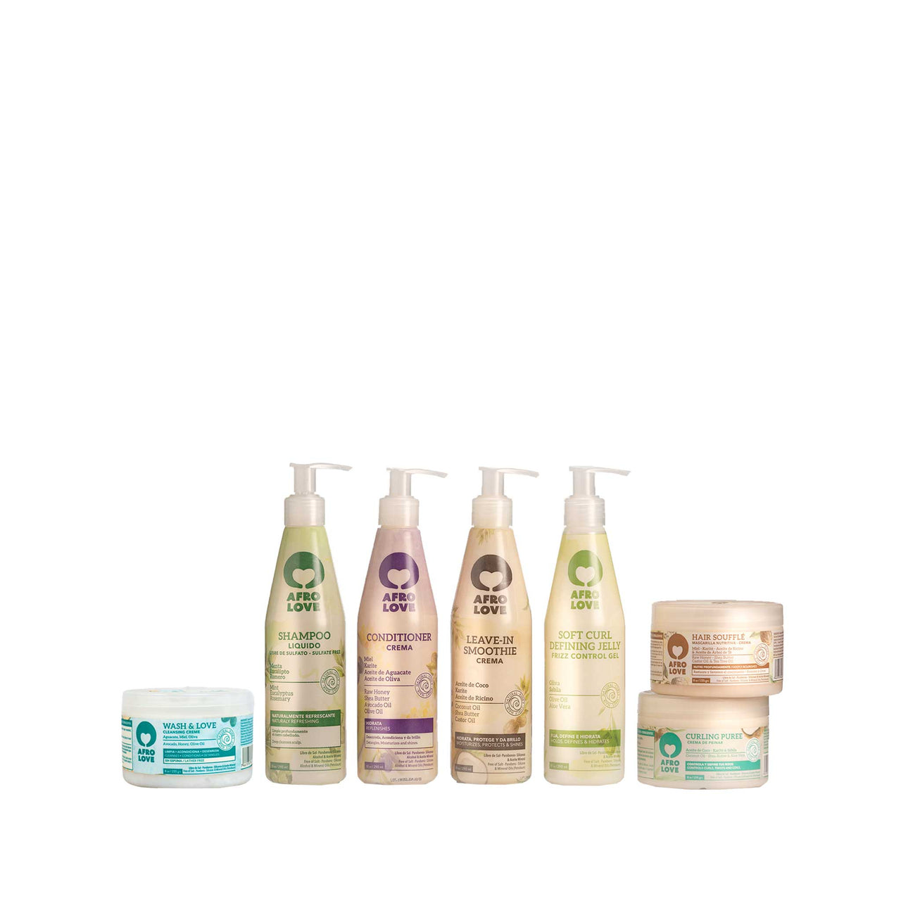 Kit Afro Love Completo Pequeño