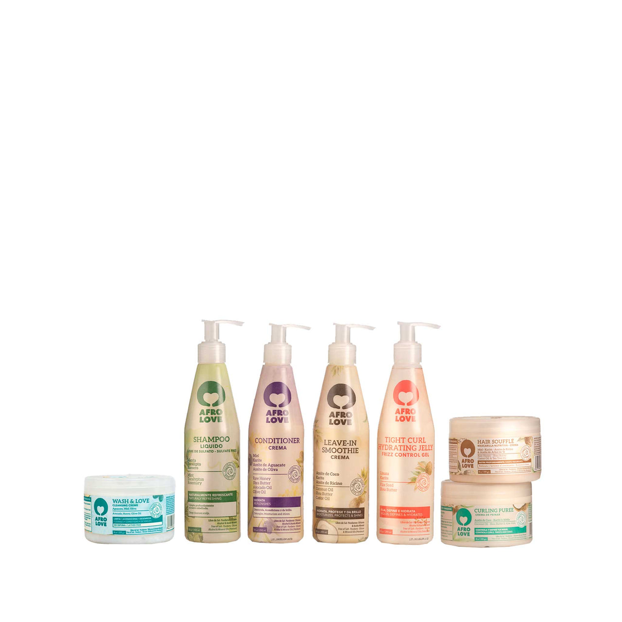 Kit Afro Love Completo Pequeño