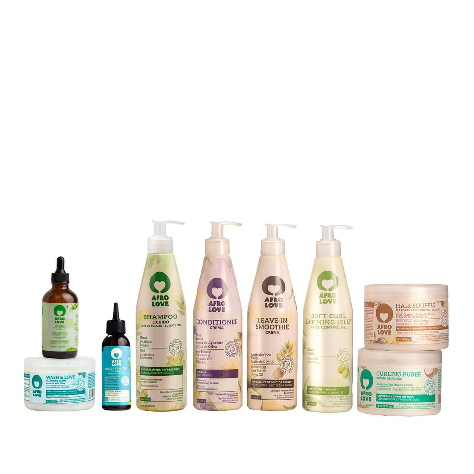 Kit Afro Love Completo Grande - Halka Store - ¡Tienda Online Afro Love, Curly Love y demás productos con envío a domicilio a todo el país!