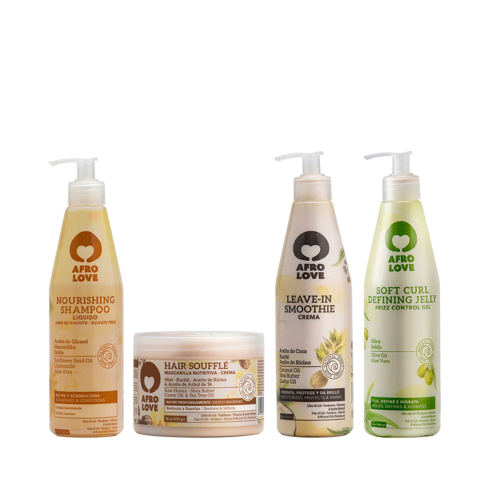 Kit Essentials Afro Love - Halka Store - ¡Tienda Online Afro Love, Curly Love y demás productos con envío a domicilio a todo el país!