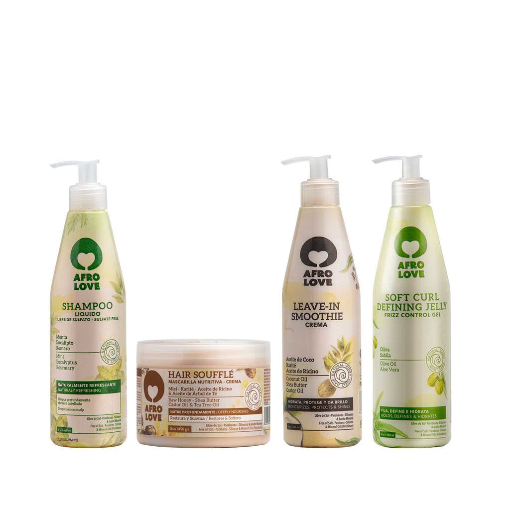 Kit Essentials Afro Love - Halka Store - ¡Tienda Online Afro Love, Curly Love y demás productos con envío a domicilio a todo el país!