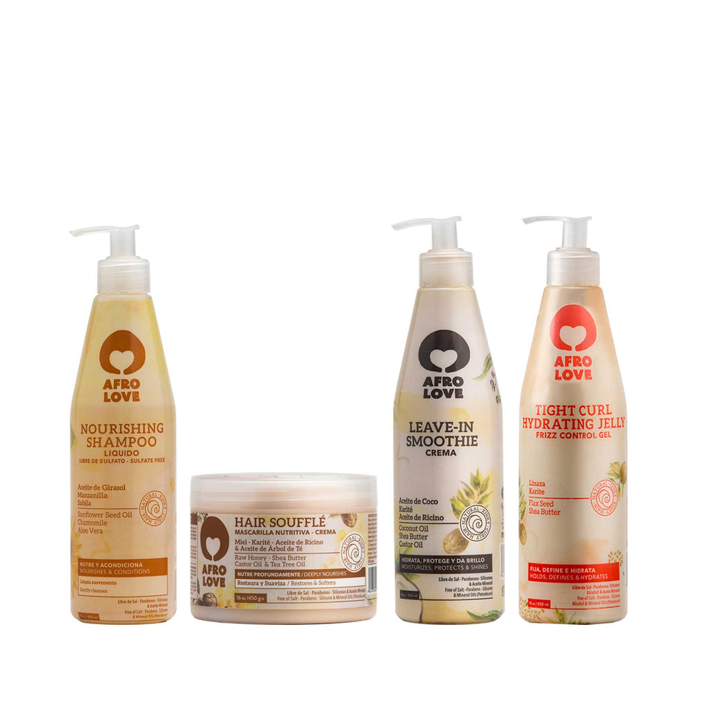 Kit Essentials Afro Love - Halka Store - ¡Tienda Online Afro Love, Curly Love y demás productos con envío a domicilio a todo el país!