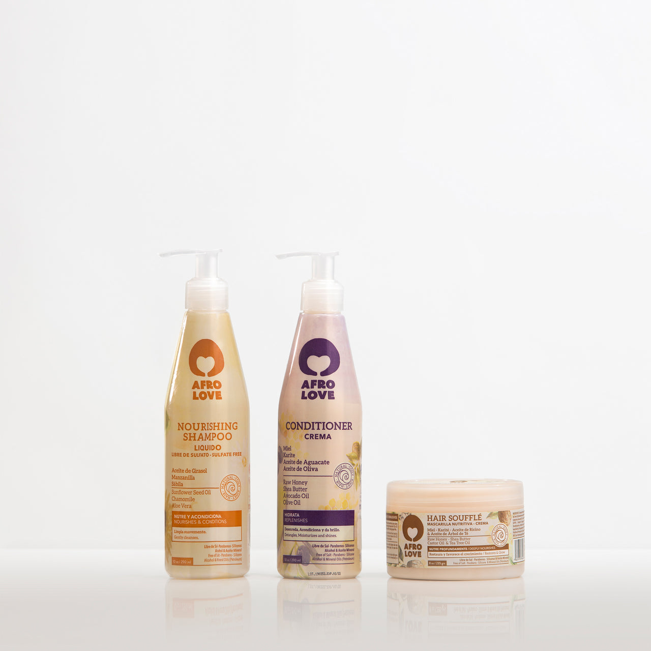 Kit Afro Love Limpieza con Shampoo Nourishing