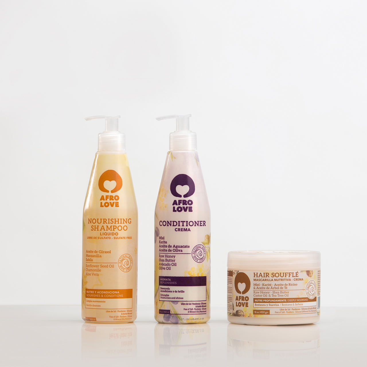 Kit Afro Love Limpieza con Shampoo Nourishing