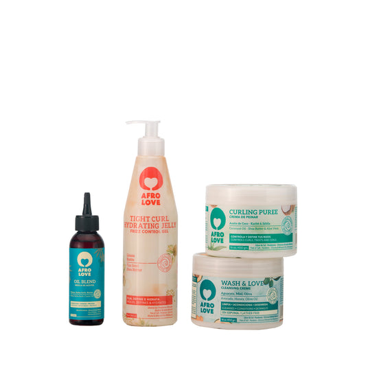 Kit Afro Love Wash'N'Go Tight Curls