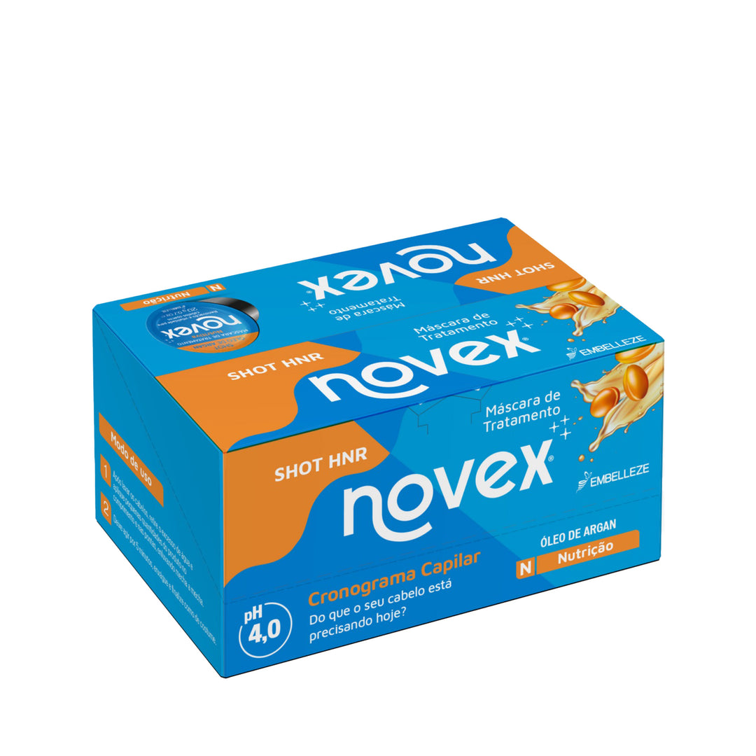 Tratamiento Novex Aceite De Argan Caja 12 Shots