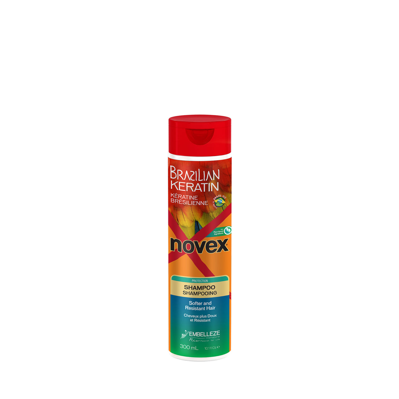 Shampoo Novex Keratina Brasileña
