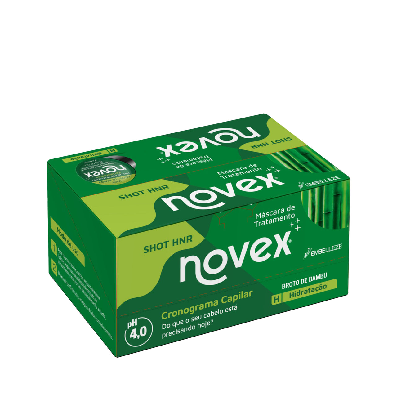Tratamiento Novex Bambu Caja 12 Shots