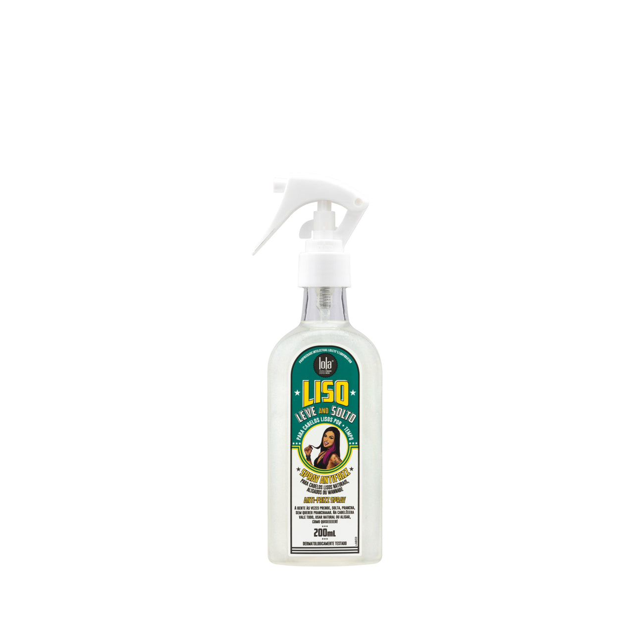 Spray Antifrizz Liso, Leve e Solto Lola Cosmetics