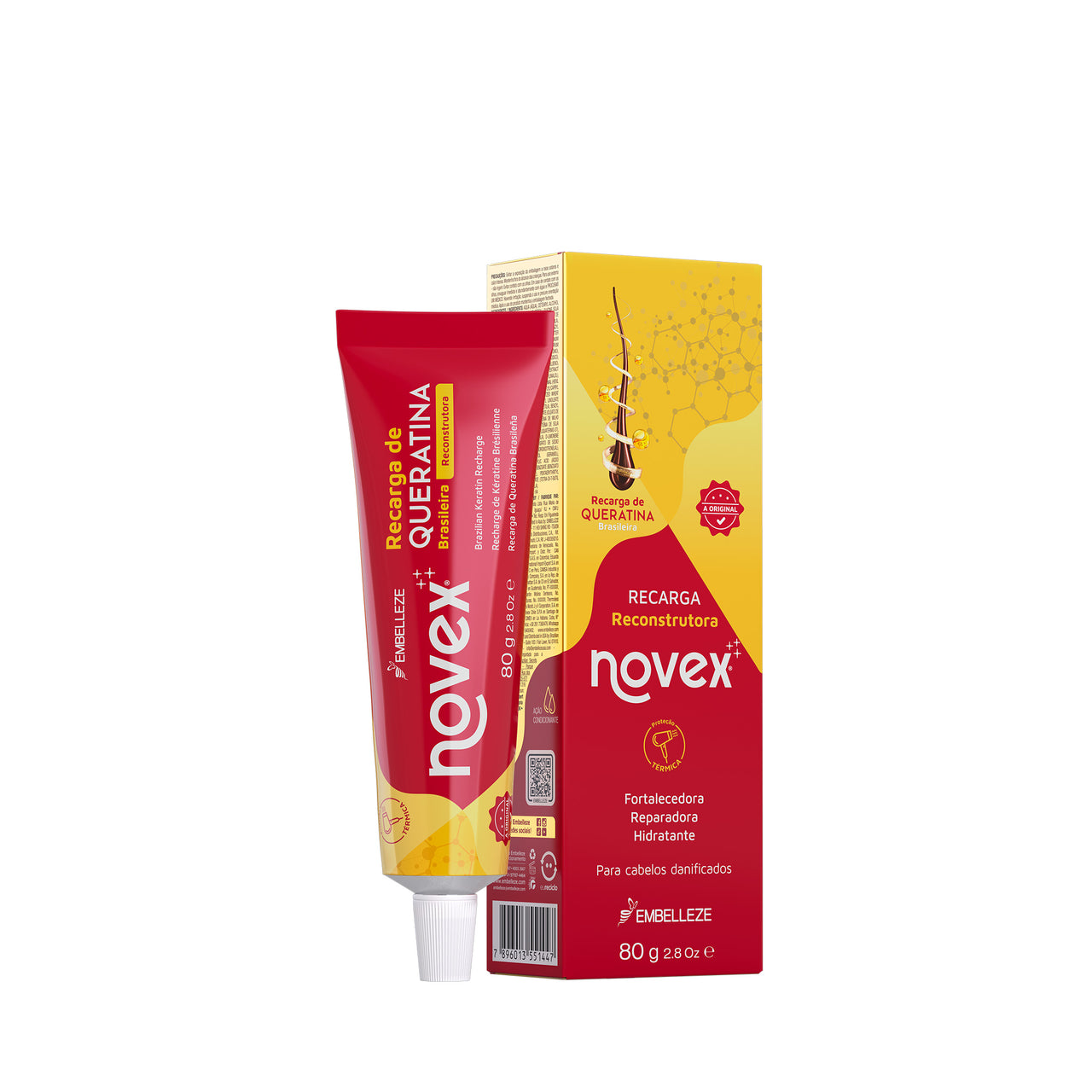 Recarga Novex Keratina Brasileña