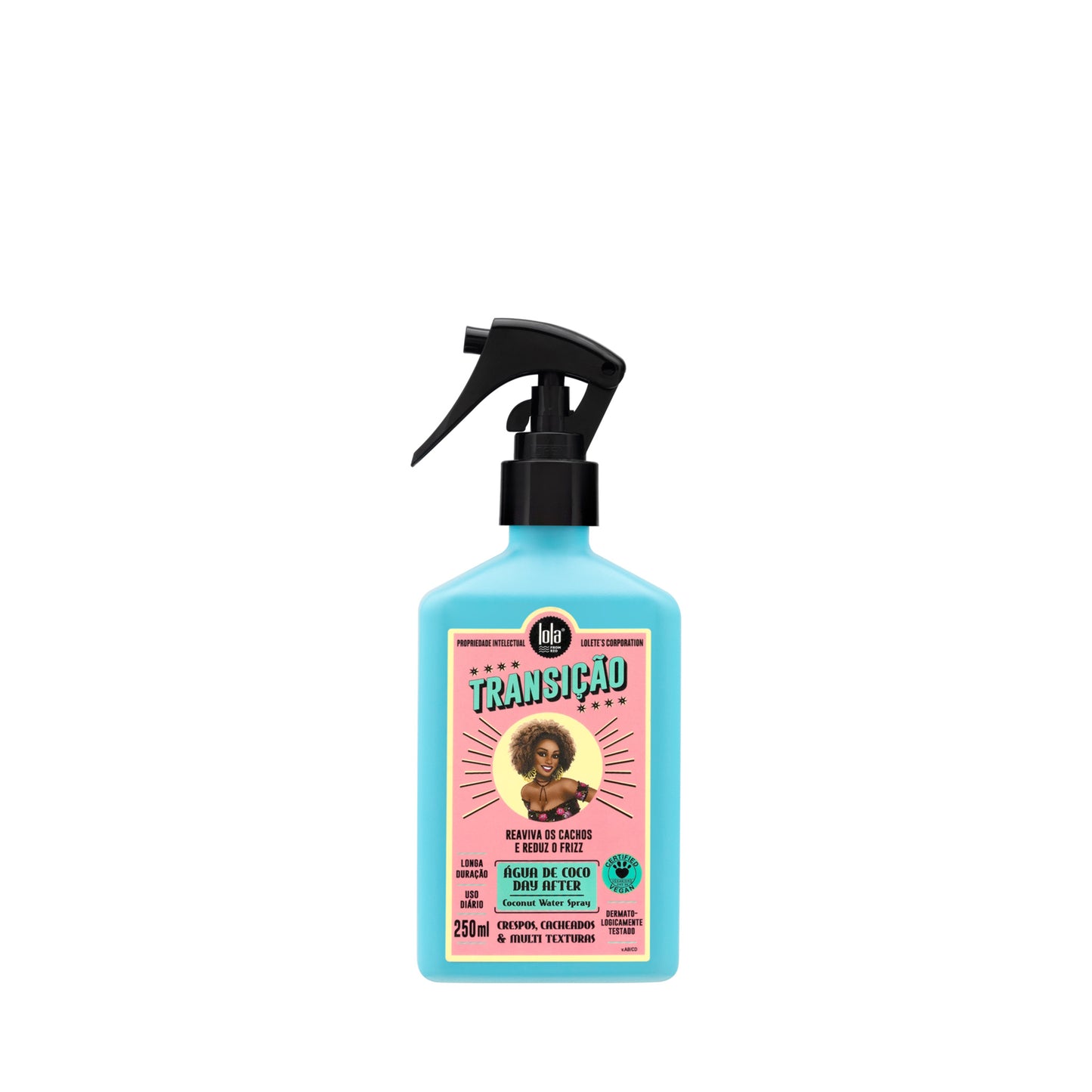 Activador de Rizos Transição Agua de Coco Lola Cosmetics