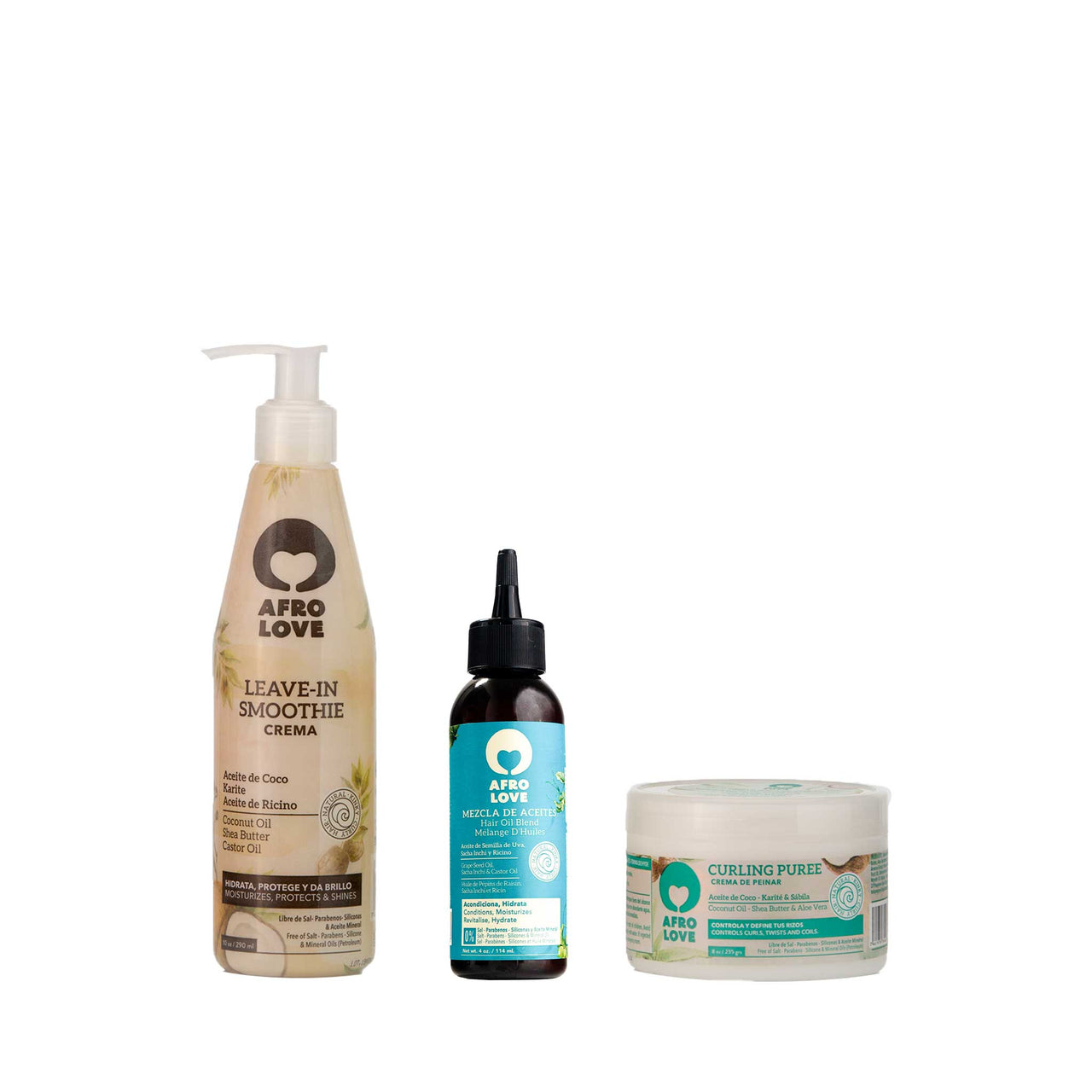 Kit Afro Love Método LOC - Halka Store - ¡Tienda Online Afro Love, Curly Love y demás productos con envío a domicilio a todo el país!