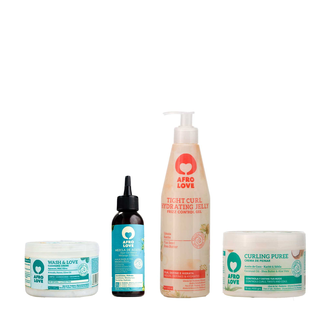 Kit Afro Love Wash'N'Go Tight Curls