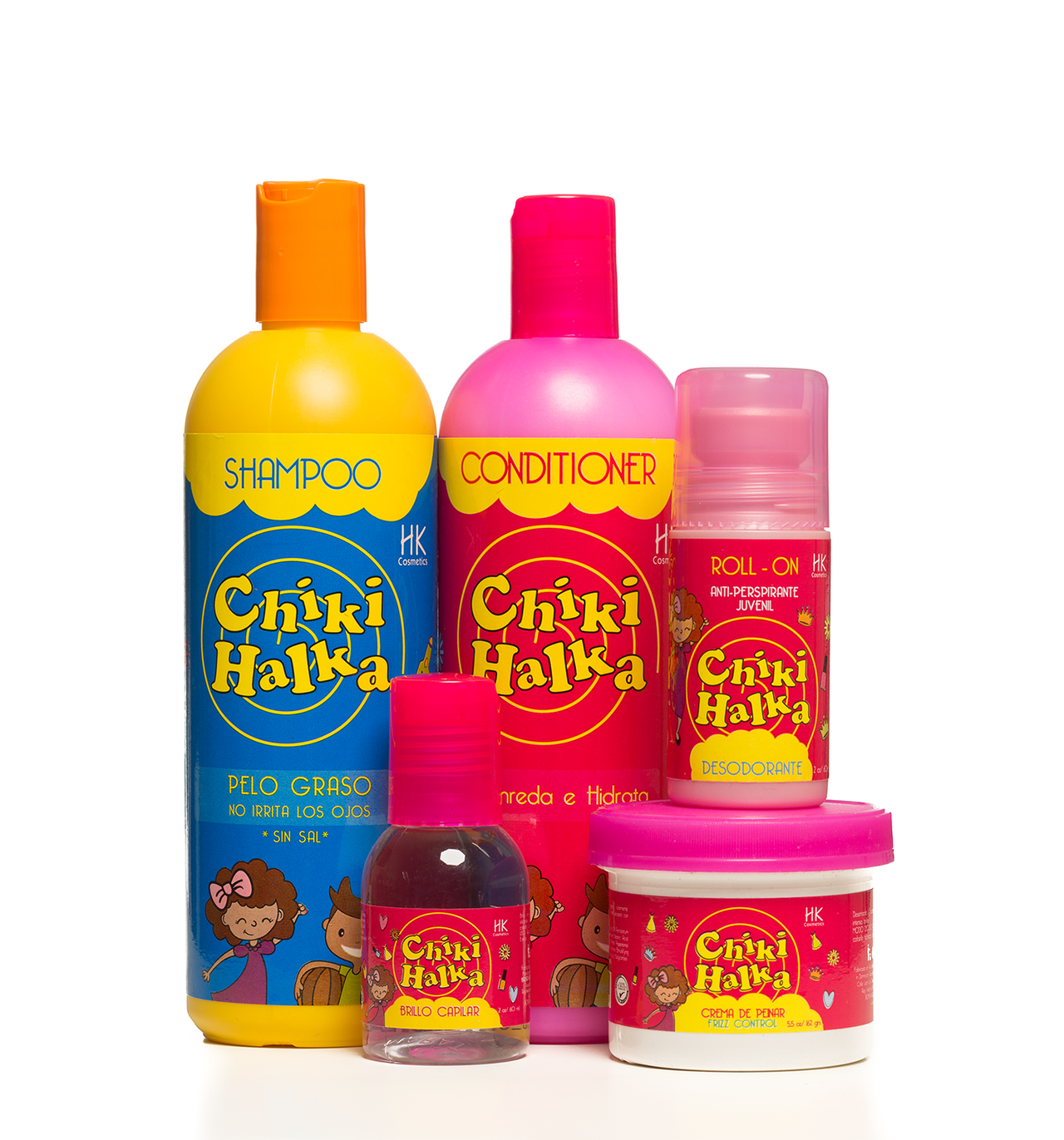 Kit Chiki Halka - Halka Store - ¡Tienda Online Afro Love, Curly Love y demás productos con envío a domicilio a todo el país!