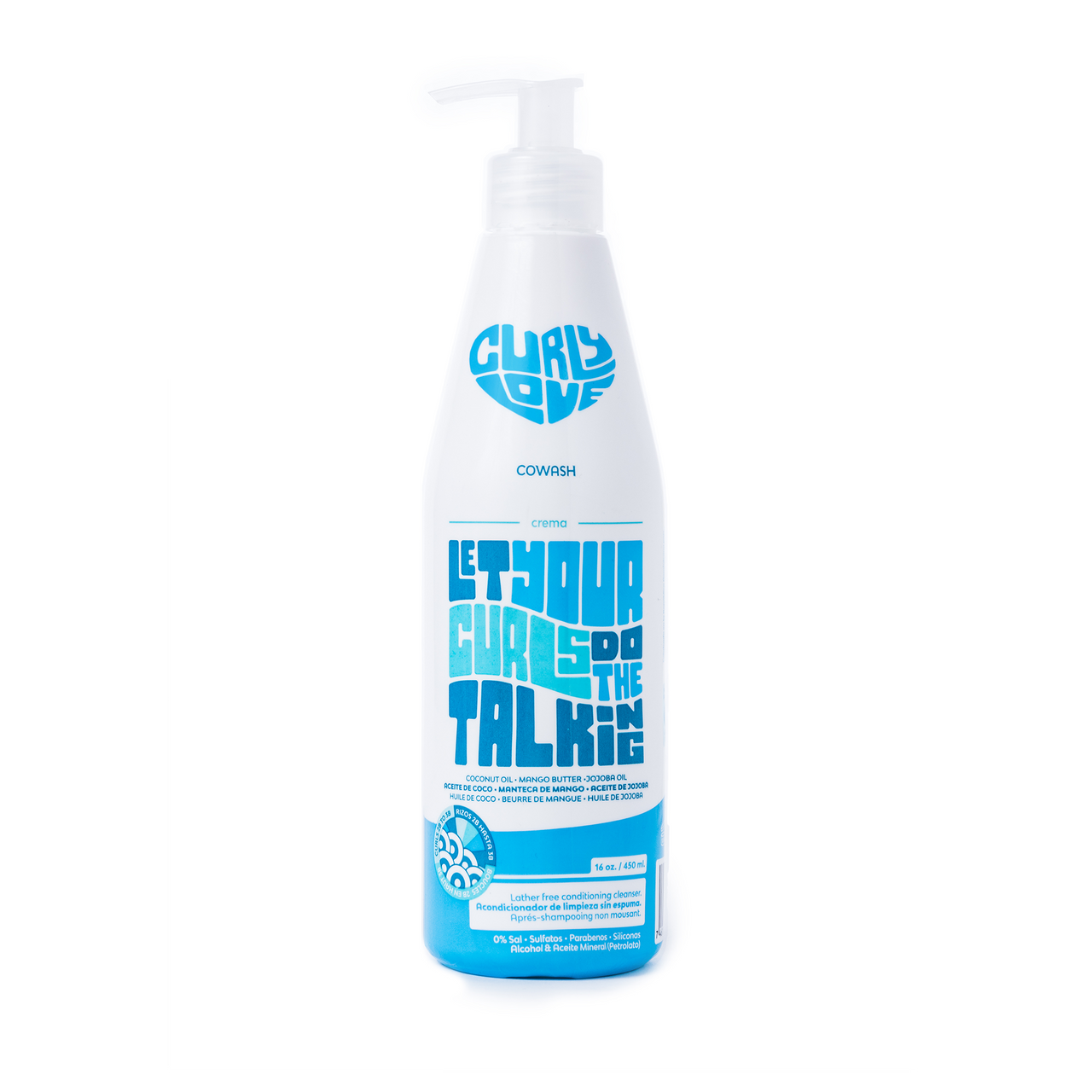 Co-Wash Curly Love - Halka Store - ¡Tienda Online Afro Love, Curly Love y demás productos con envío a domicilio a todo el país!