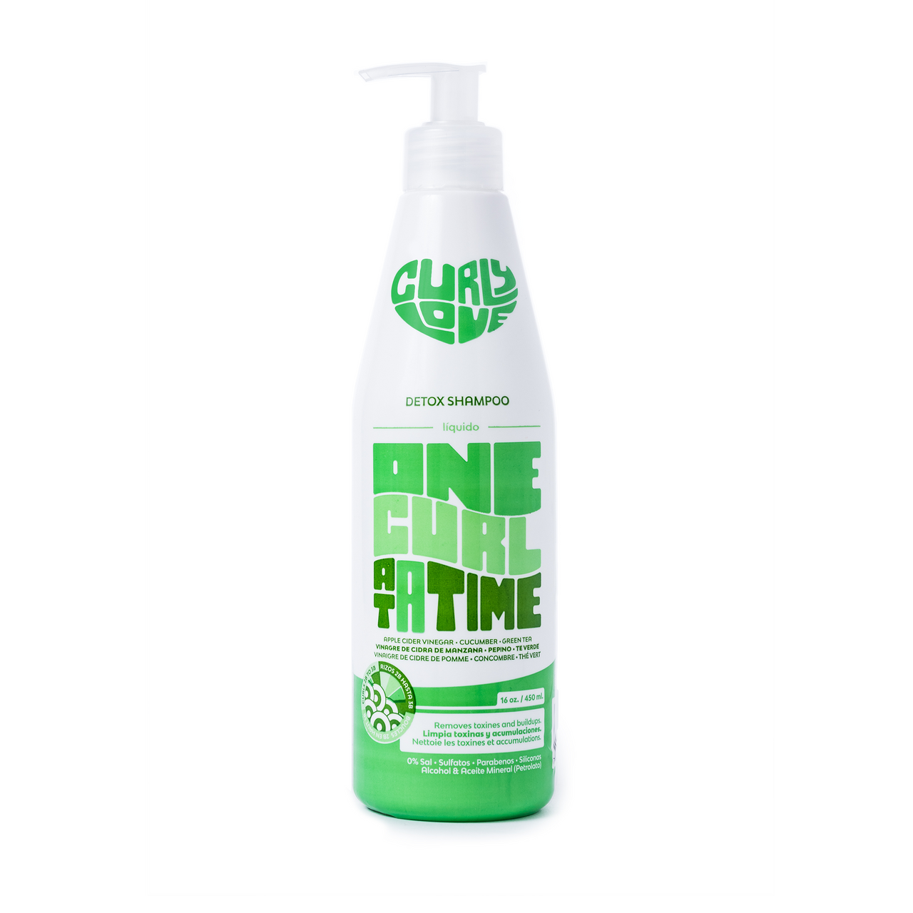 Shampoo Sulfate Free Curly Love - Halka Store - ¡Tienda Online Afro Love, Curly Love y demás productos con envío a domicilio a todo el país!