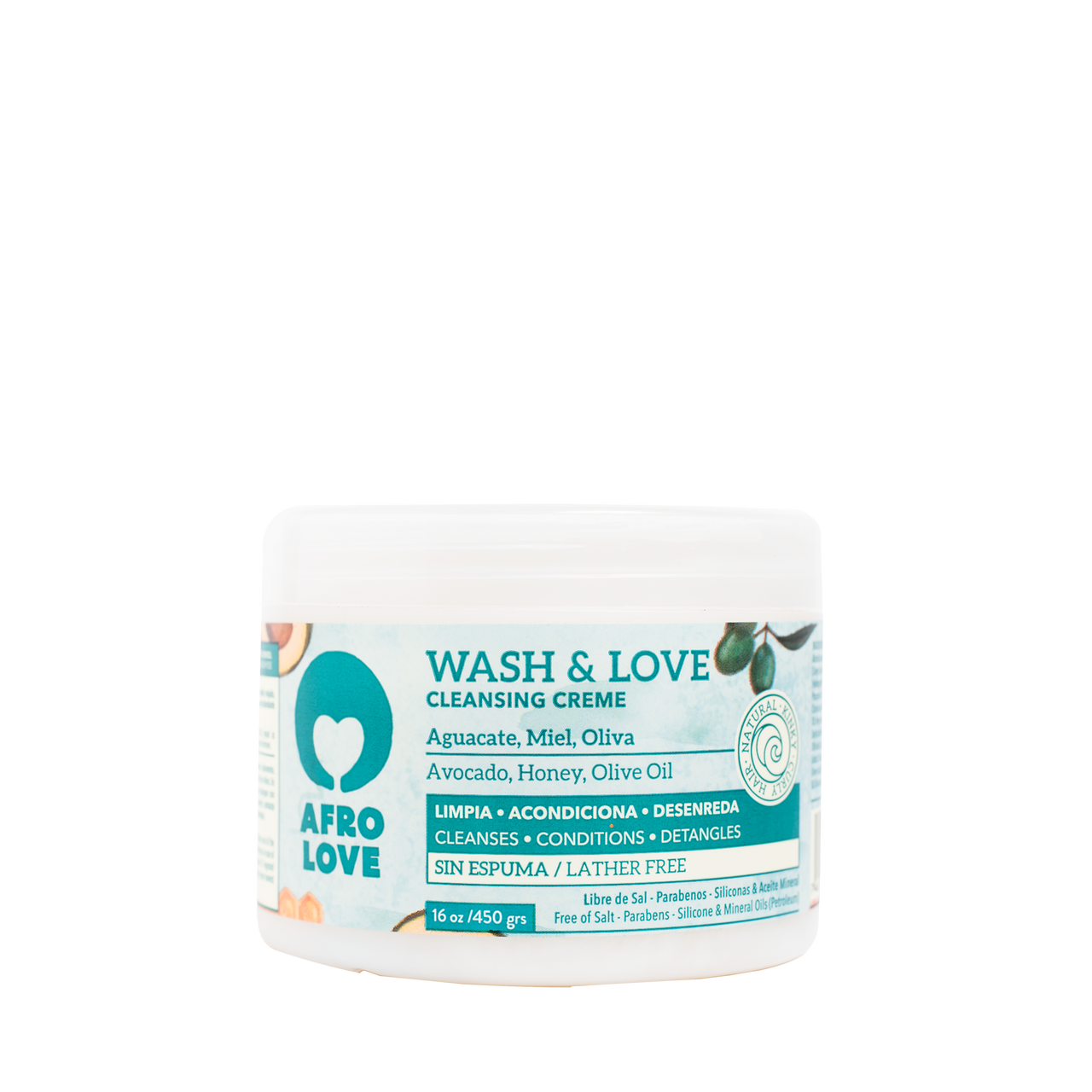 Wash & Love Afro Love - Halka Store - ¡Tienda Online Afro Love, Curly Love y demás productos con envío a domicilio a todo el país!