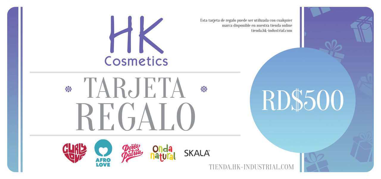 Tarjeta de Regalo Halka Store RD$500